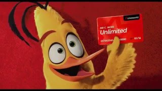 Angry Birds show what Cineworlds Unlimited Card is all about [upl. by Cherilyn]