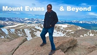 Hiking Mount Evans Colorado and Beyond  Traveling Robert [upl. by Jaqitsch]