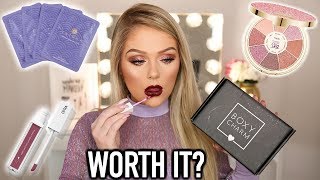 BOXYCHARM JANUARY 2019  UNBOXING  TRY ON [upl. by Dore]