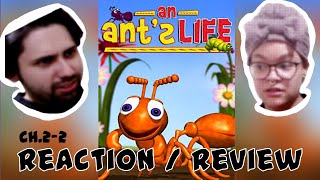 WHO LET THIS GET MADE  quotBug Bites An Ants Life ReactionReviewquot w GF [upl. by Eatnohs472]