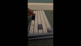 Keyboard with new THOCKY switches keyboard shorts trending [upl. by Elatnahs66]