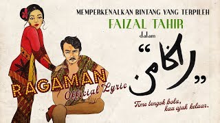 Ragaman  Faizal Tahir Official Lyric [upl. by Rima49]