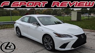 2019 Lexus ES 350 F SPORT Review  The Best ES Ever Made [upl. by Medrek]