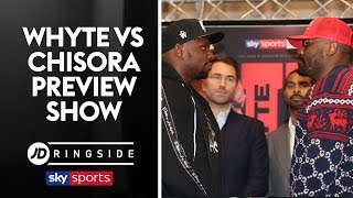 JD RINGSIDE  Dillian Whyte vs Derek Chisora  Preview Show [upl. by Thekla]