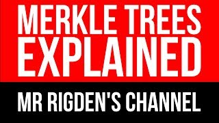 Merkle Trees Explained [upl. by Wennerholn735]