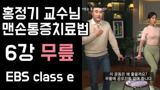 🍒홍정기 교수님의 맨손 통증 치료법 🍒제6강 무릎 통증✨드디어 무릎✨ [upl. by Ullyot]