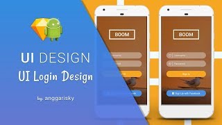 Login UI Sketch App to Android XML Tutorial [upl. by Anoyi276]