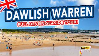 DAWLISH WARREN  A full tour of seaside holiday destination Dawlish Warren Devon [upl. by Wivinia]