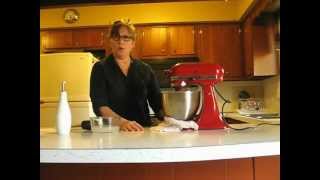 How to release a stuck KitchenAid mixing bowl modelKSM95ER [upl. by Yelwar]