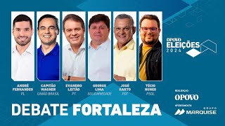 Debate completo à Prefeitura de Fortaleza  Eleições 2024  Assista na íntegra [upl. by Elidad]