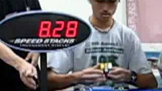 20 seconds  First Rubiks Cube Competition [upl. by Niasuh]