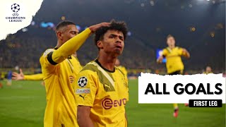 All Goals R16 First Leg  UEFA Champions League 2023 [upl. by Anawat]