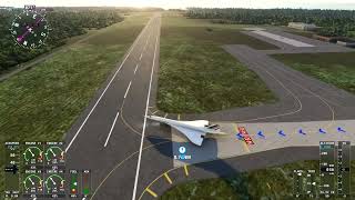 Flying Concord from mauritius TO Antananarivo  FS Xbox Series X [upl. by Calvinna711]