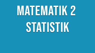 Matematik 2c  Statistik [upl. by Gerstner301]