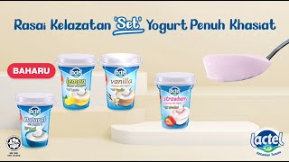 Lactel Yogurt Set Strawberi Baharu [upl. by Ojeitak]