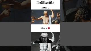 La FILOSOFIA Antes vs Después viralshort filosofia meme xokas [upl. by Nabalas]