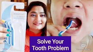 How To Use Interdental Brushes In Hindi  My Personal Experience  Anusuya [upl. by Auqinahc]