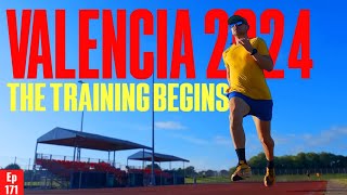 Valencia Marathon 2024 Week 1  Ambitious Andy  A New Chapter [upl. by Ennad]