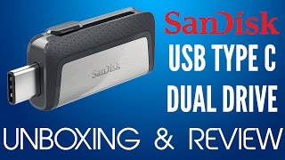 Sandisk Ultra Dual Drive USB Type C SDDDC2 Unboxing and Review [upl. by Walke]