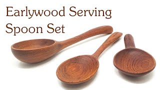 Wood Serving Spoon Set [upl. by Petrina145]