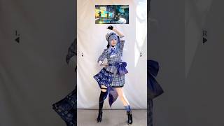 【すいちゃんコスで踊ってみた】ビビデバ  星街すいせい 反転mirror ver【神綺杏菜】Shorts [upl. by Ava]