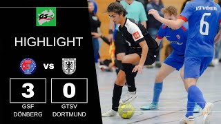 GSF Dönberg  GTSV Dortmund  Highlights  NRWFutsal Spiel um 3Platz [upl. by Meagan]