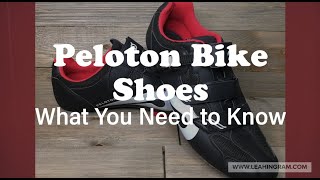 Peloton Bike Shoes What You Need to Know [upl. by Atla451]