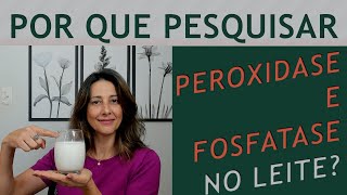 Peroxidase e Fosfatase Alcalina no leite [upl. by Ahsietal283]