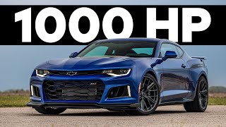 1000 HP Camaro ZL1 Test Drive  THE EXORCIST by HENNESSEY [upl. by Anibla]