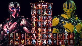 Mortal Kombat 9  MK11 Cyrax And MKX Sektor  Expert Tag Ladder  Gameplay 1080p [upl. by Theresita]