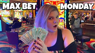 I MAX BET Every Slot Machine at MGM GRAND in Las Vegas [upl. by Eneja]