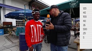 HOEVEEL IS JOUW OUTFIT WAARD RAPPERS  SUPERGAANDE FESTIVAL INTERVIEW WOO HAH [upl. by Laon]