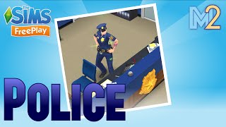 Sims FreePlay  Police Career Tutorial [upl. by Mandell]