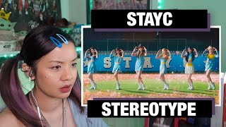 A RETIRED DANCERS POV— STAYC quotStereotypequot MVDance Practice [upl. by Auohs]