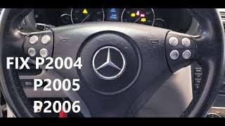 How to fix P2004 mercedes benz [upl. by Ojiram]