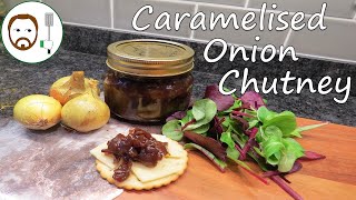 Caramelised Onion Chutney Recipe  Getting ready for Christmas [upl. by Nicolais]