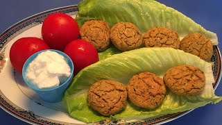 NOHUT KÖFTESİ FALAFEL TARİFİ  Vegan köftesi  Nefis Yemek Tarifleri [upl. by Ozneral221]