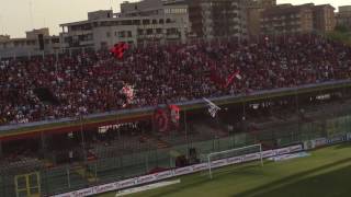 Foggia Lecce 21 semifinale play off  quotIngresso in campo Leccequot [upl. by Karab573]