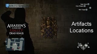 Assassins Creed Unity Dead Kings  Artifacts Locations [upl. by Volin]