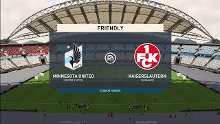 FIFA 23  Minnesota United vs Kaiserslautern  Stadion Hanguk  Gameplay [upl. by Niffirg]