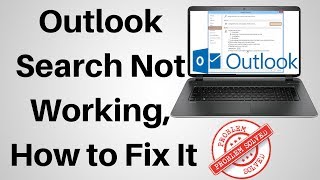 How to Fix Outlook Search Not Working [upl. by Adela]