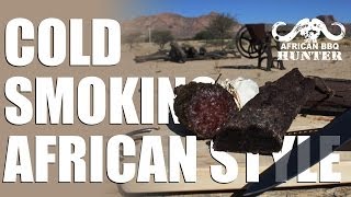 How to make a cold smoker  African BBQ Hunterstyle [upl. by Reichert478]