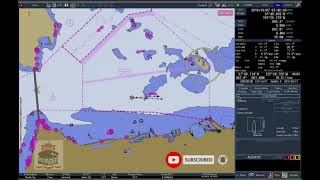 ECDIS Training and Familiarization Tokyo Keiki EC81008600 27 1 ACCESING LOOK AHEAD [upl. by Achorn]