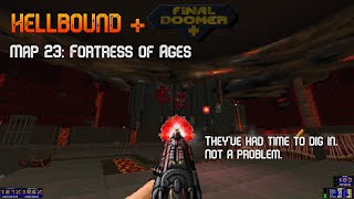 GZDoom  Hellbound  Final Doomer  Map 23 Fortress of Ages [upl. by Portia]