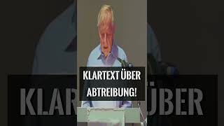 Dr Werner Gitt mit Klartext über Abtreibung [upl. by Ijat136]