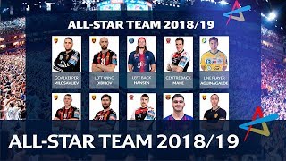 AllStar team 201819  VELUX EHF FINAL4 [upl. by Dodie]