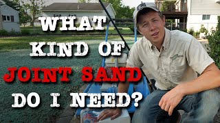 How We Install Paver Locking Sand  Part 4  Tussey Landscaping [upl. by Cerf956]