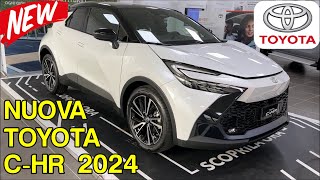 Nuova Toyota CHR 2024 Suv Coupé Unica e Originale Vediamola Dentro e Fuori Anche Full Hybrid [upl. by Jarlen]