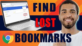 How to Restore Bookmarks in Chrome  Find My Lost Bookmarks 2024 [upl. by Litta]