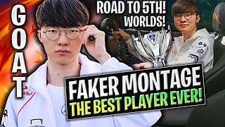 T1 FAKER MONTAGE WORLDS 2024 MVP THE GREATEST PLAYER EVER 🏆 Everything FAKER did at WORLDS 2024 [upl. by Waugh]